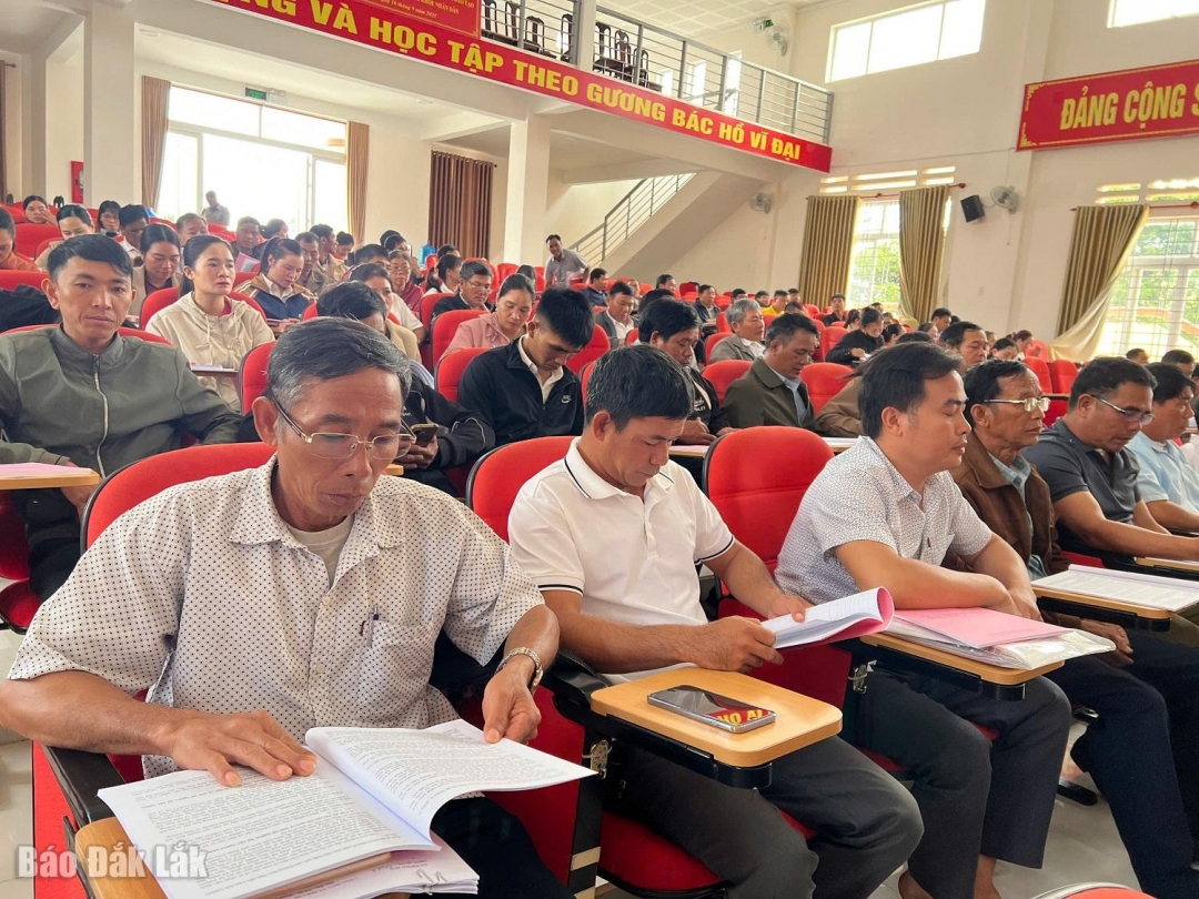 Các đại biểu tham dự tập huấn.