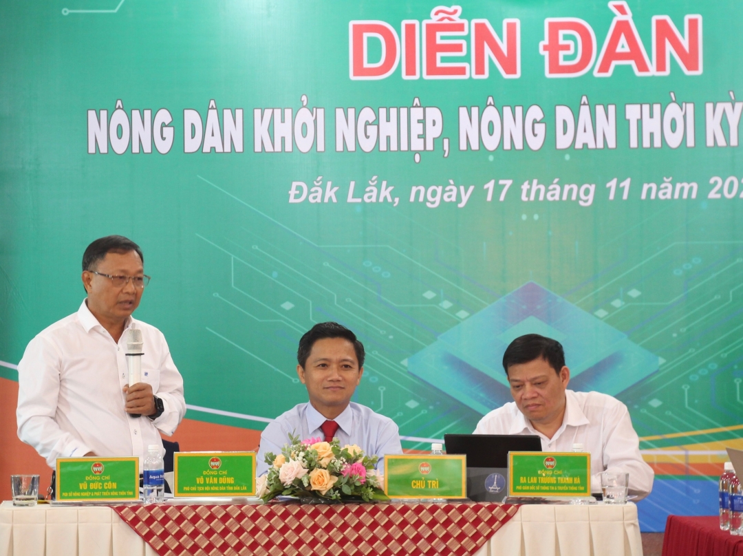 Đại diện Sở Nông nghiệp và Phát triển nông thôn