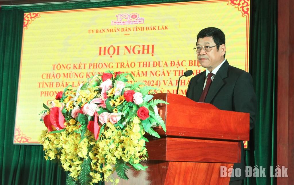 Giám đốc Sở Nội vụ Bạch Văn Mạnh phát động phong trào thi đua đặc biệt chòa mừng kỷ niệm 50 năm Chiến thắng Buôn Ma Thuột, giải phóng tỉnh Đắk Lắk (10/3/1975 - 13/0/2025).