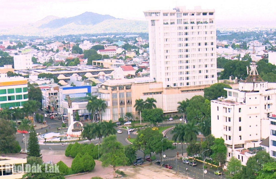 Thành phố Buôn Ma Thuột đang phấn đấu trở thành đô thị trung tâm vùng Tây Nguyên. (Ảnh minh họa)