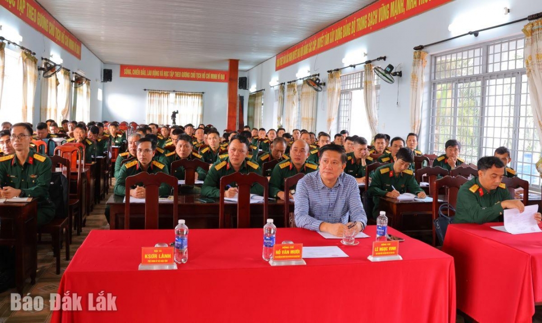 Các đại biểu tham dự khai mạc lớp bồi dưỡng.