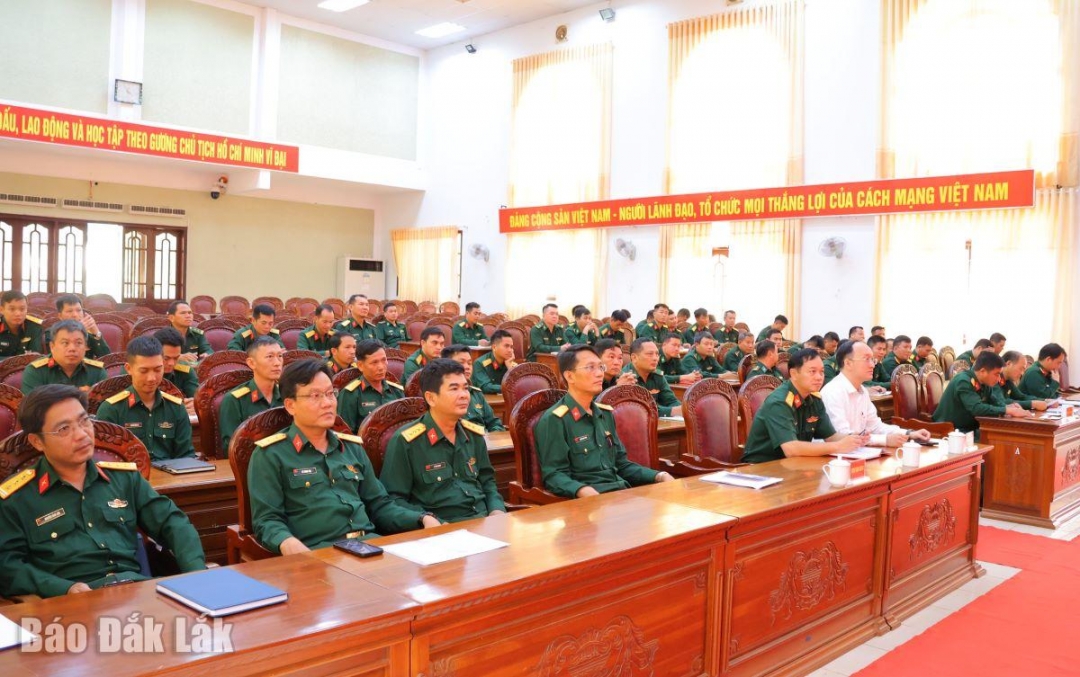 Các đại biểu tham dự bế mạc lớp tập huấn.