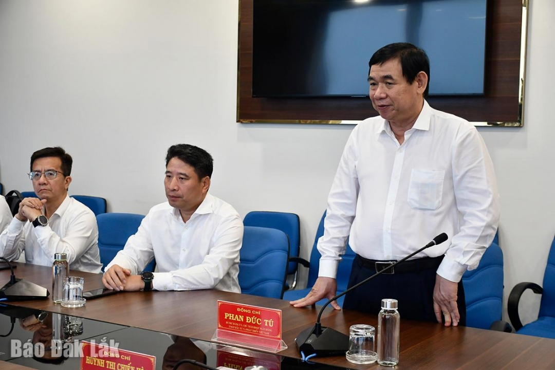 Chủ tịch Hội đồng quản trị BIDV Phan Đức Tú cho biết ngân hàng đang thống kê thiệt hại của người dân, doanh nghiệp sau thiên tai để có giải pháp hỗ trợ.