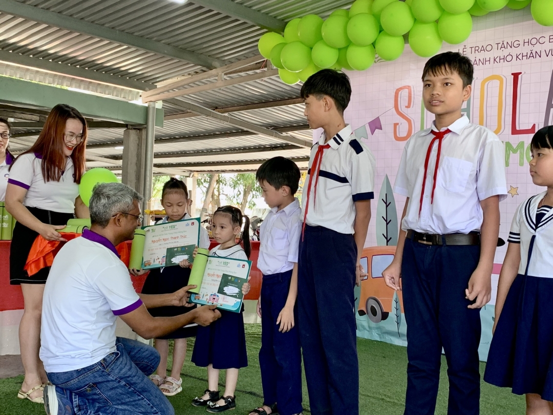 Chương trình Học bổng Hỗ trợ phát triển giáo dục ofi YES! tại tỉnh Đắk Lắk năm 2024.