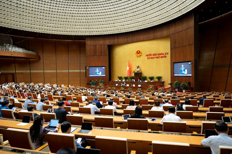 Quang cảnh phiên làm việc. Ảnh: quochoi.vn