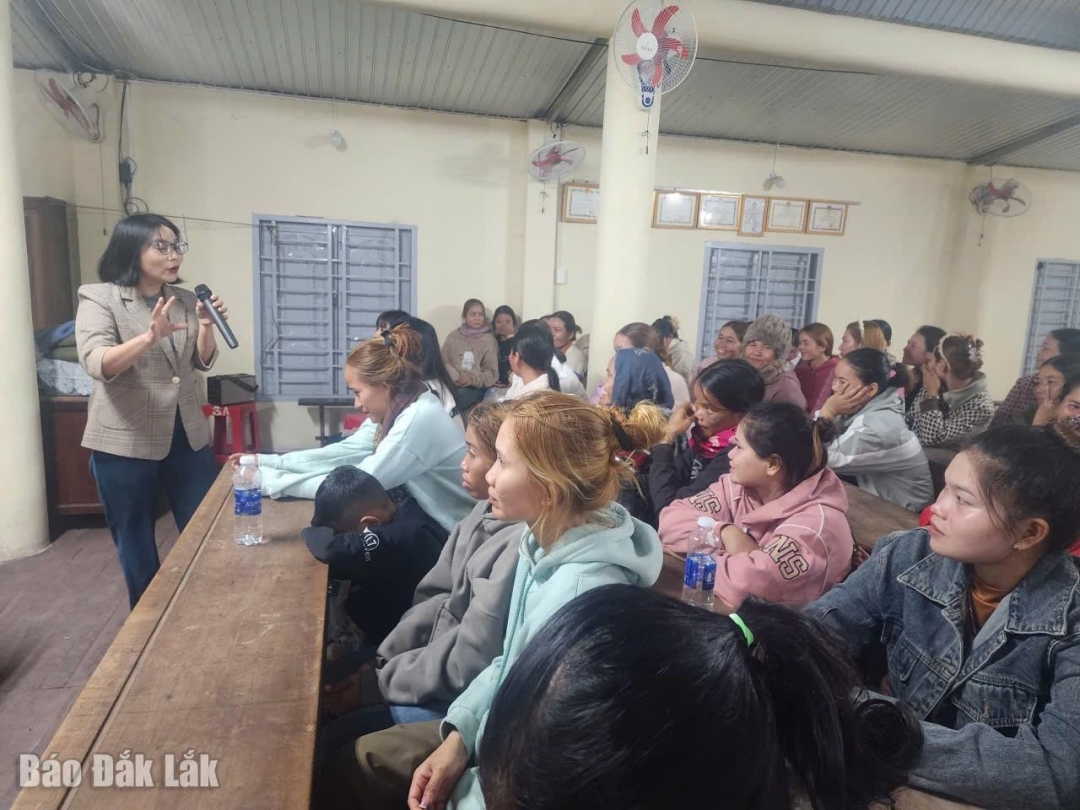 Buổi truyền thông tại 