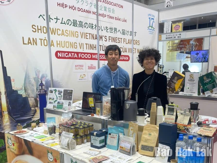 Góc gian hàng Nico Nico Yasai tại hội chợ.