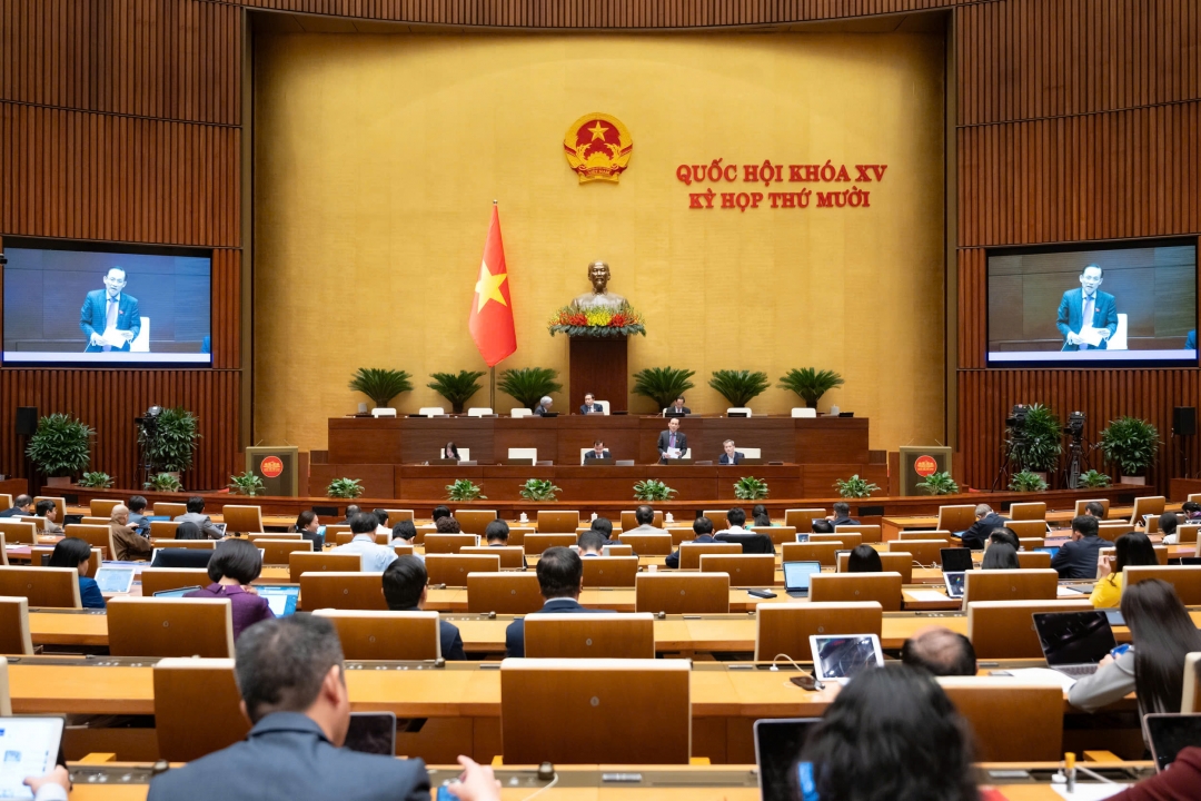 Quang cảnh phiên làm việc. Ảnh: quochoi.vn