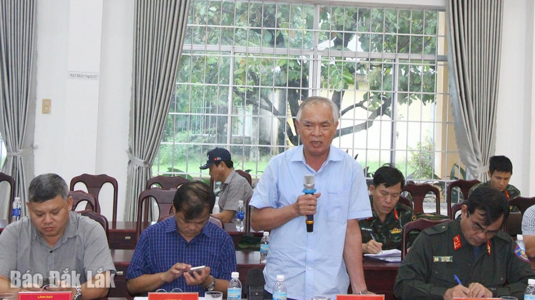 Ông Nguyễn Tấn Chân, Phó Giám đốc Sở Xây dựng yêu cầu địa phương có cảnh báo về các điểm có nguy cơ ngập úng, ách tắc giao thông.