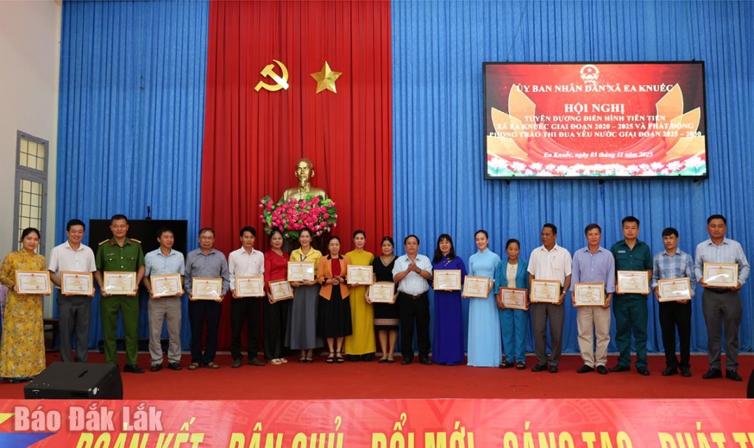 Các gương cá nhân điển hình tiên tiến trong phòng trào thi đua yêu nước giai đoạn 2025 - 2030.