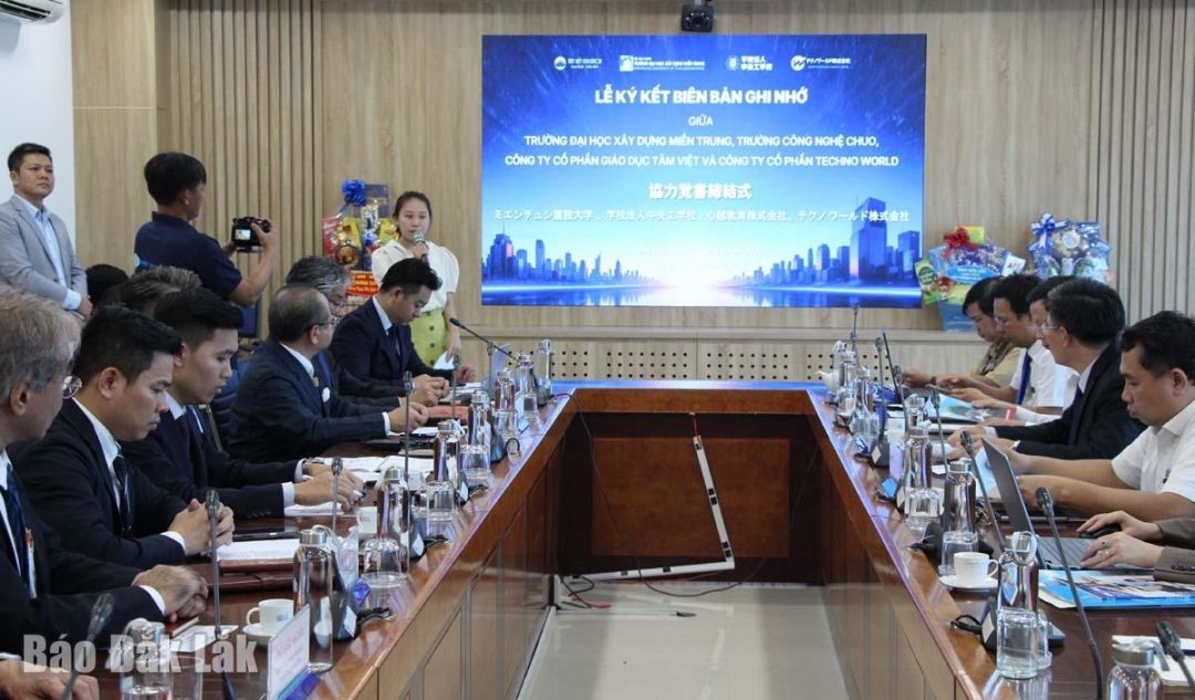 Các đơn vị cùng thảo luận, thống nhất các nội dung hợp tác