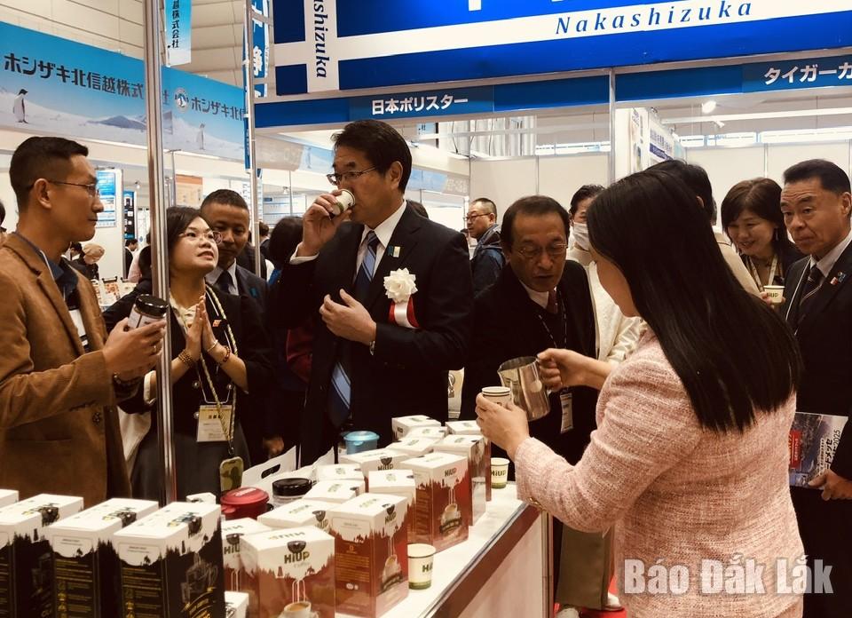 Góc gian hàng của Công ty Cổ phần Đầu tư và Phát triển An Thái.