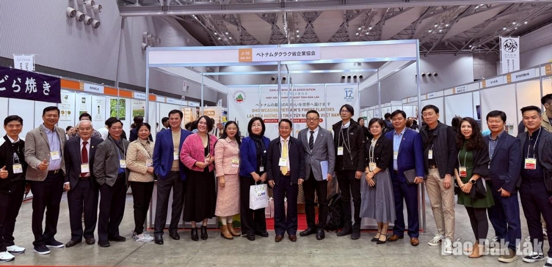 Đoàn Hiệp hội doanh nghiệp tỉnh Đắk Lắk tham gia hội ch