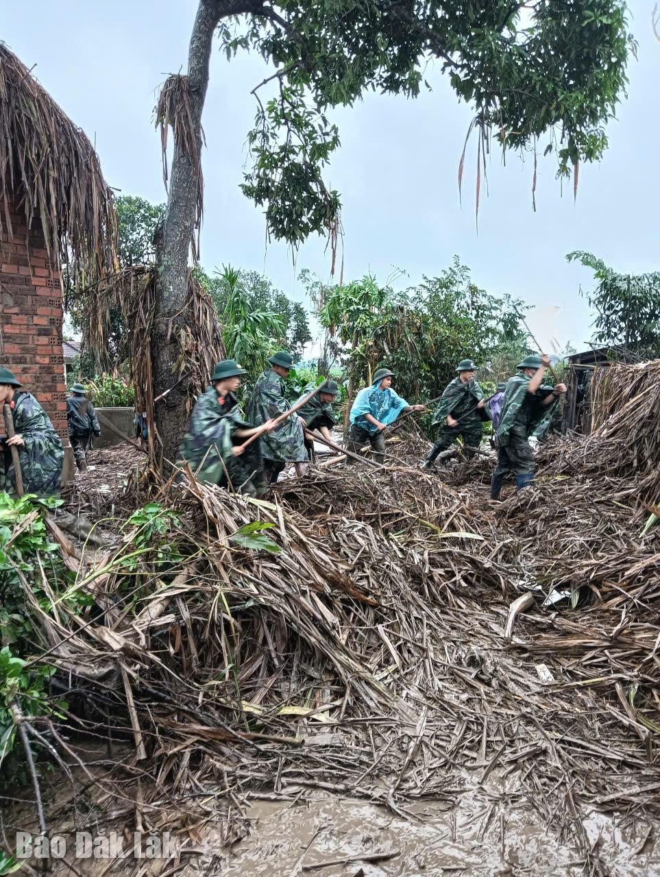 Khung cảnh hoang tàn ở 