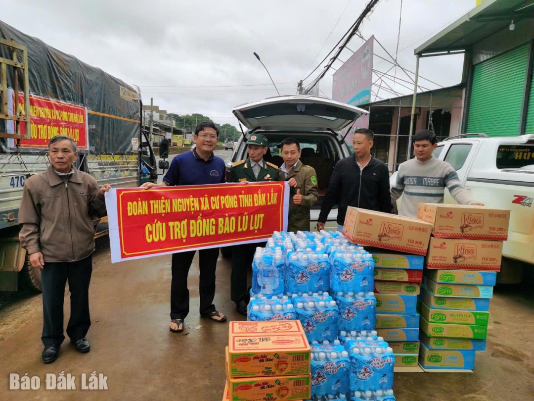 Xã Cư Pơng hỗ trợ