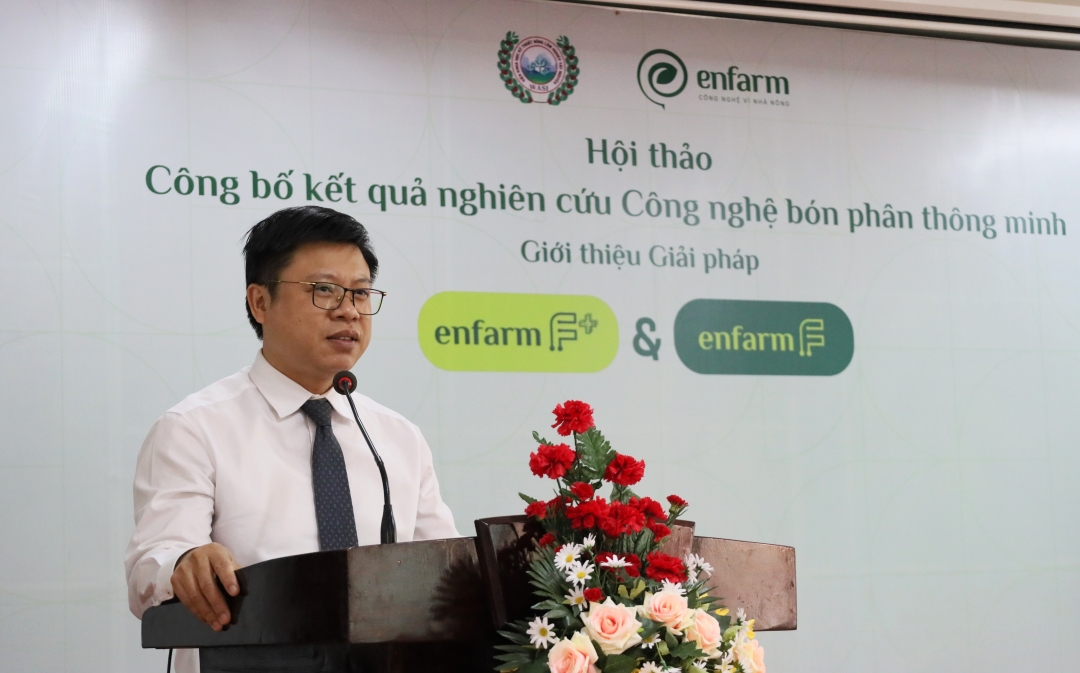 TS.Nguyễn Quốc Toản, Giám đốc Trung tâm Chuyển đổi số và Thống kê Nông nghiệp