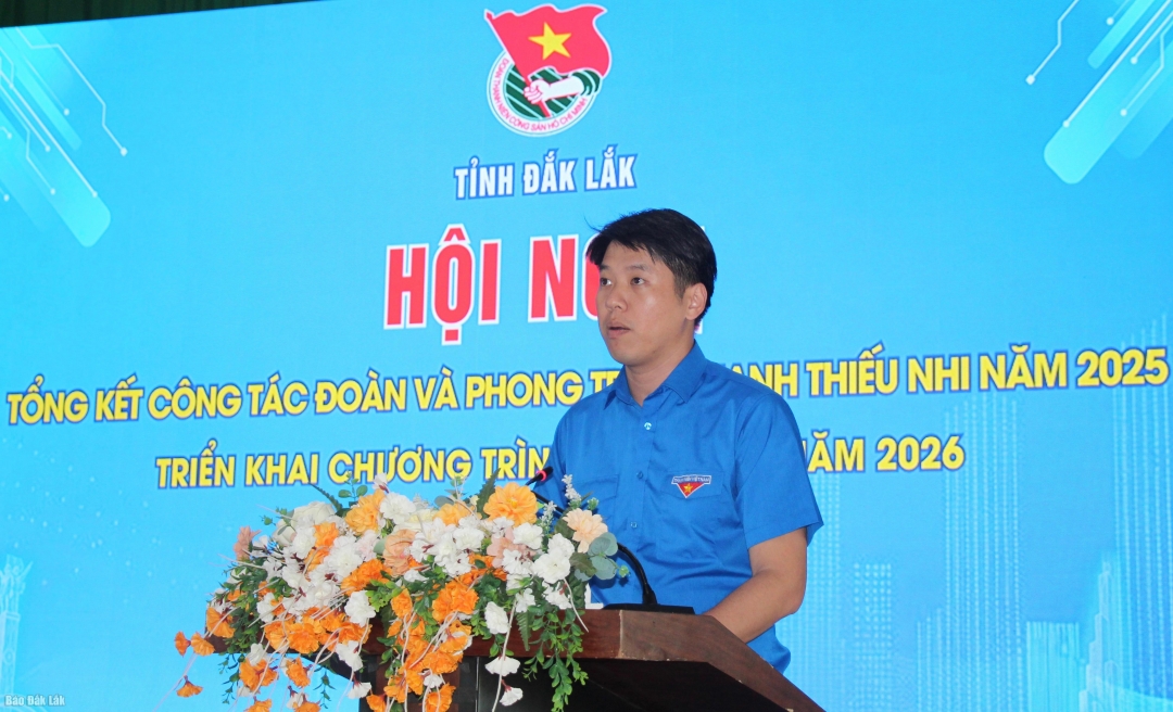 Phó Bí thư Tỉnh Đoàn Nguyễn Thao Giang