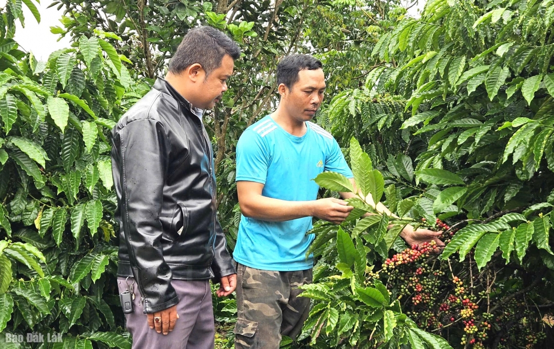 ông Y Bi Liêng ở buôn Đắk Tuôr