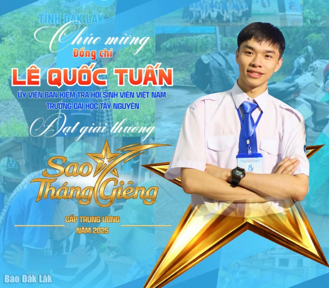 Sinh viên Lê Quốc Tuấn.