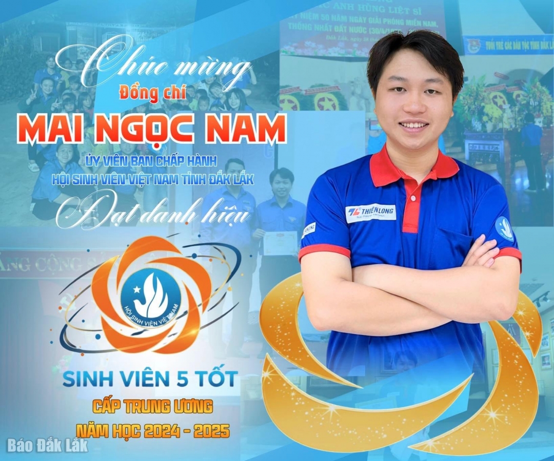 Sinh viên Mai Ngọc Nam.