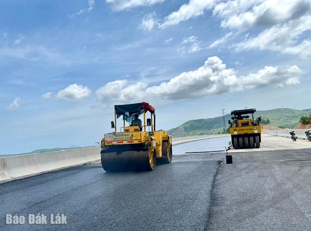 Nhà thầu thi công cao tốc Bắc - Nam đoạn qua tỉnh Đắk Lắk.