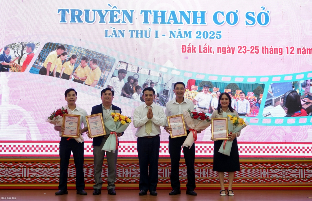 Các đơn vị nhận giải tập thể