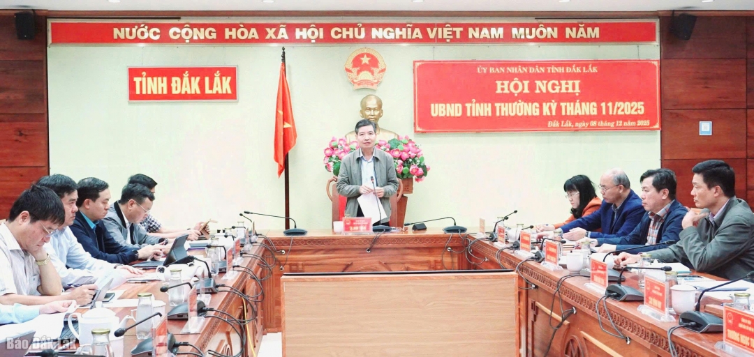 Phó Bí thư Tỉnh ủy, Chủ tịch UBND tỉnh Tạ Anh Tuấn đã chủ trì Hội nghị