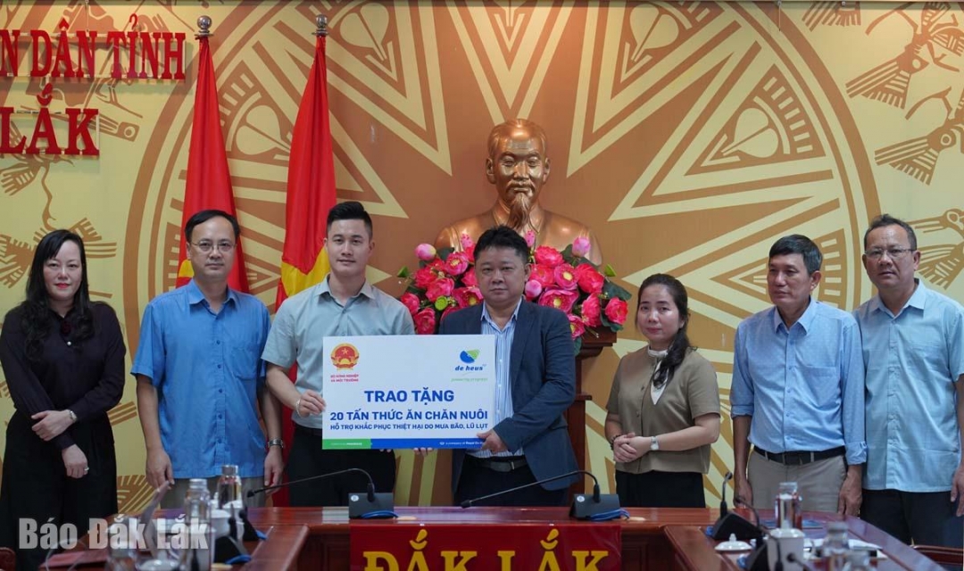 Sở Nông nghiệp và Môi trường tiếp nhận