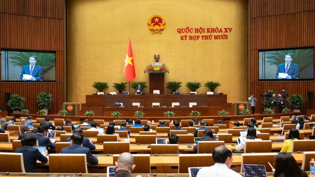 Quang cảnh phiên làm việc. Ảnh: quochoi.vn