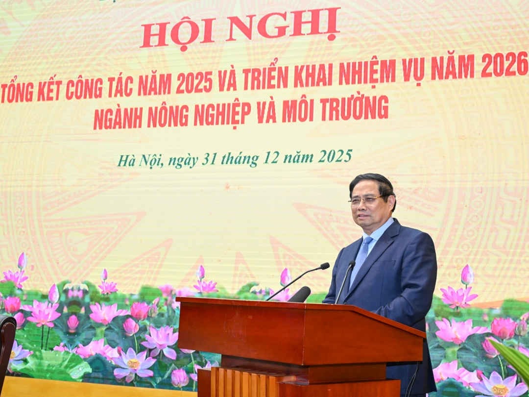 Thủ tướng Phạm Minh Chính phát biểu chỉ đạo hội nghị.