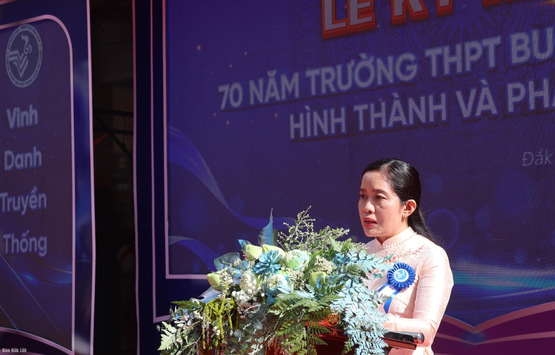 Giám đốc Sở GD-ĐT Lê Thị Thanh Xuân 