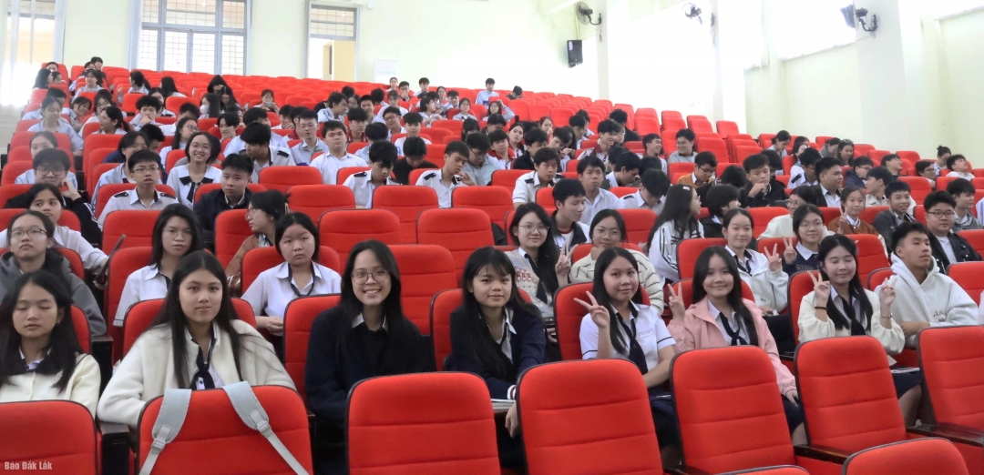 Thí sinh tham dự Kỳ thi chọn học sinh giỏi quốc gia THPT năm học 2025 – 2026