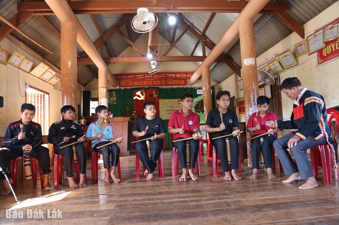 Đồng bào các dân tộc ở xã Cư Pơng bảo tồn những giá trị tốt đẹp của văn hóa truyền thống