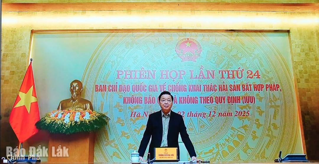 Phó Thủ tướng Chính phủ Trần Hồng Hà kết luận tại phiên họp.