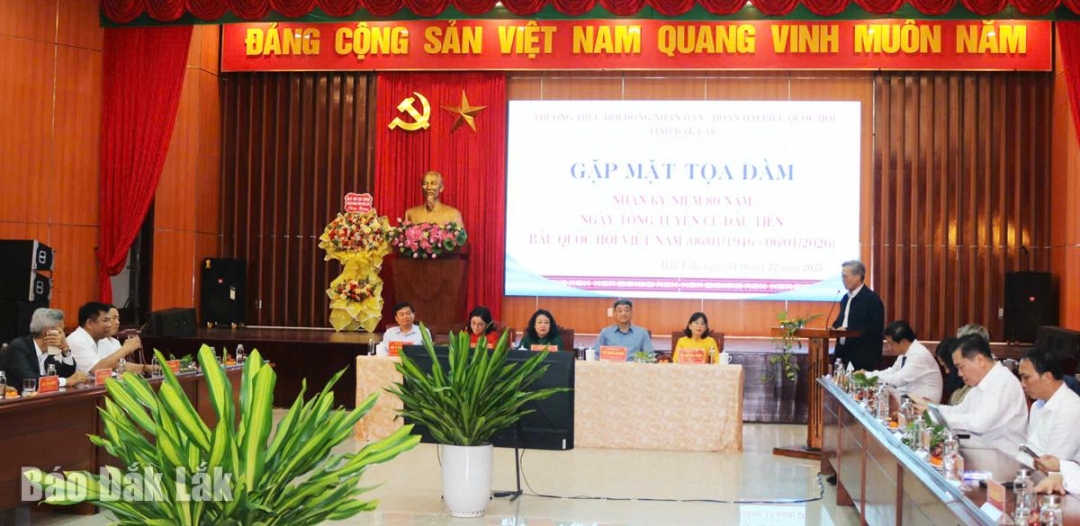 Quang cảnh buổi gặp mặt.