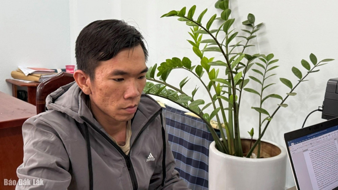 Đối tượng Lê Quốc Thái.