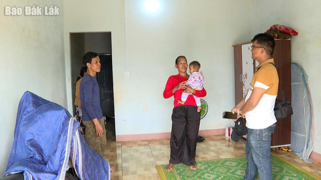 Ngôi nhà mới từ Chương trình 1719 của chị H’ Ngher Mlô