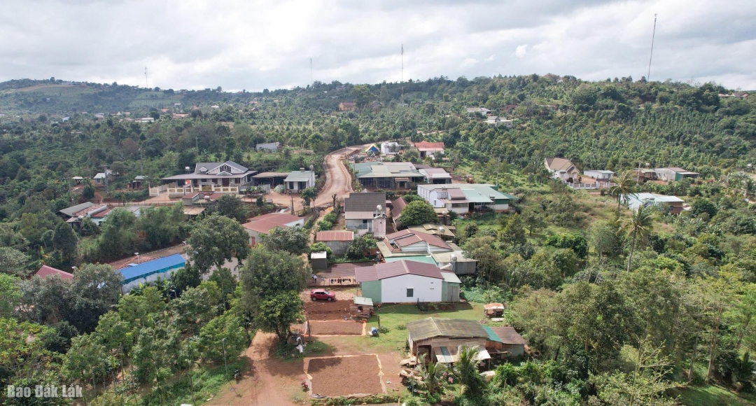 Diện mạo buôn làng ở Cư Pơng có nhiều đổi mới