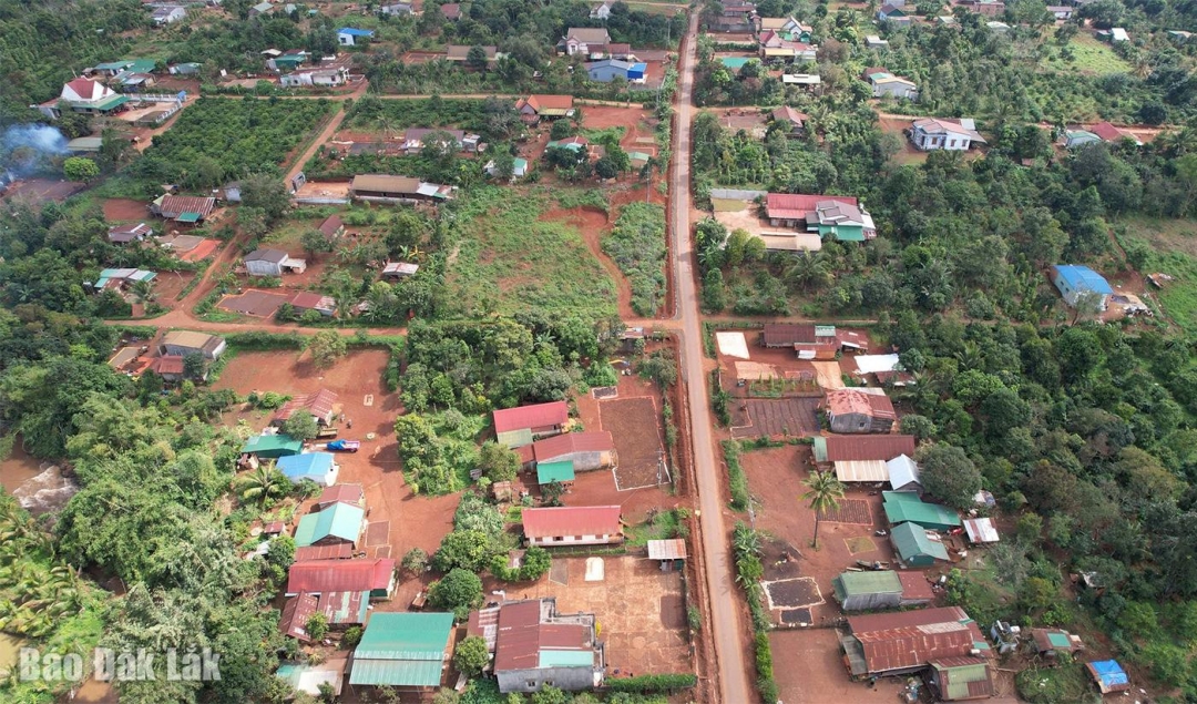 Một góc xã Cư Pơng