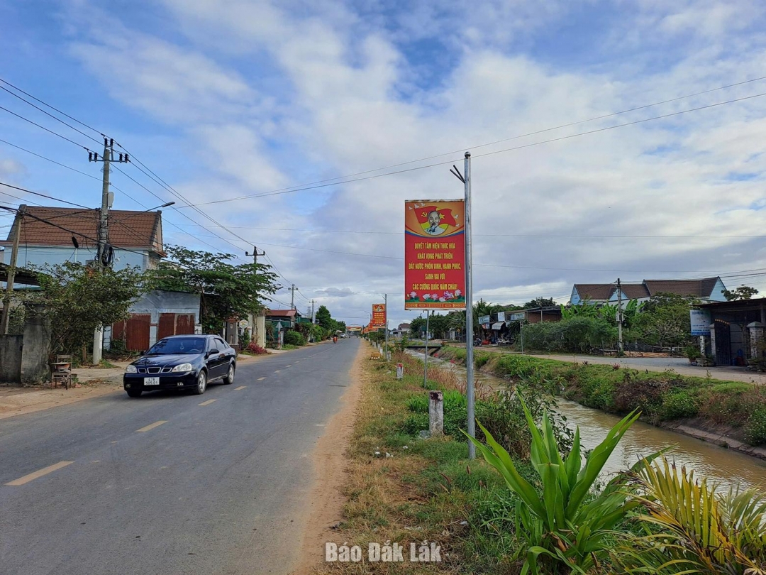 Hạ tầng giao thông, thủy lợi tại xã Ea Bung 