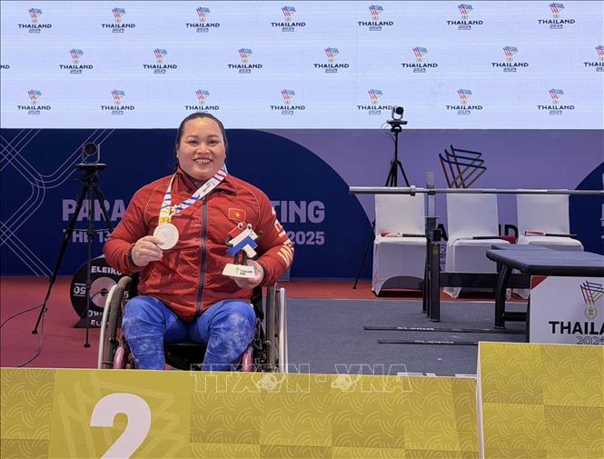 ASEAN Para Games 13: Cử tạ Việt Nam có thêm huy chương