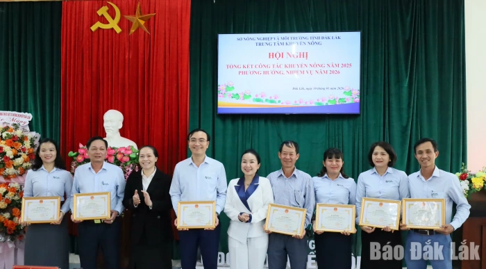 Khuyến nông Đắk Lắk đạt nhiều kết quả tích cực trong chuyển giao tiến bộ kỹ thuật và hỗ trợ sản xuất cho nông dân
