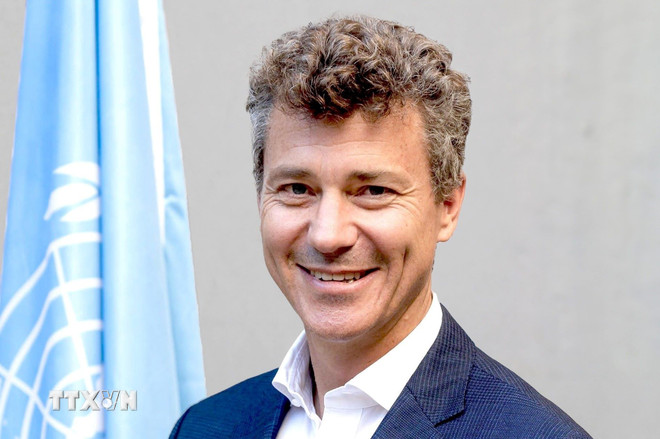 Trưởng Đại diện UNESCO tại Việt Nam Jonathan Wallace Baker. Ảnh: TTXVN
