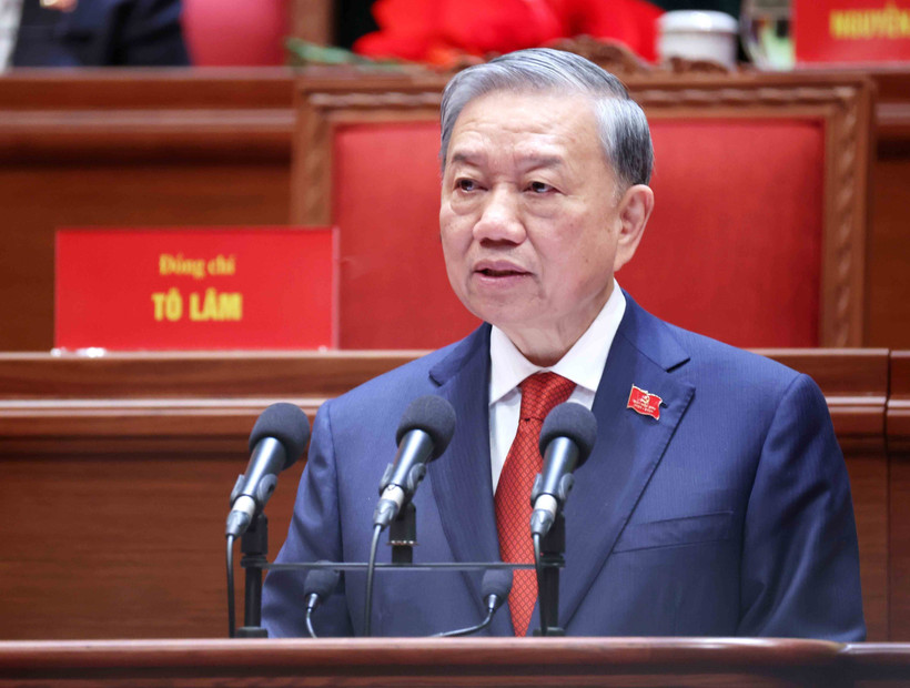 General Secretary of the 14th Communist Party of Vietnam Central Committee To Lam. Photo: VNA