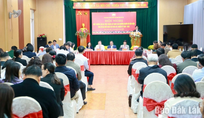 Thống nhất danh sách ứng cử đại biểu Quốc hội khóa XVI và đại biểu HĐND tỉnh, nhiệm kỳ 2026-2031