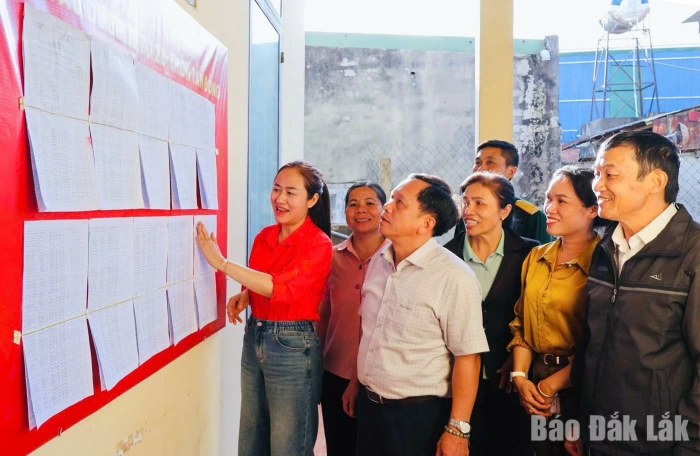 Xã Ea Knuếc: Đảm bảo cơ sở vật chất tại 28 địa điểm bỏ phiếu