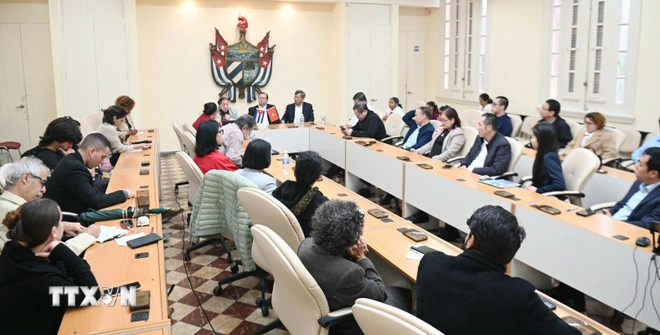 Quang cảnh Hội thảo. (Ảnh: Việt Hùng/TTXVN)