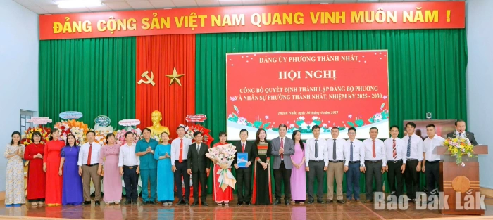 Phường Thành Nhất hướng đến mục tiêu 
phát triển nhanh 
và bền vững