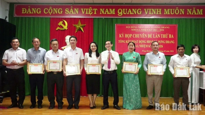 HĐND xã Pơng Drang: Sâu sát cơ sở, giải quyết kịp thời các kiến nghị của cử tri