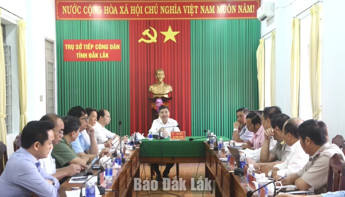 Chủ tịch UBND tỉnh Tạ Anh Tuấn tiếp công dân định kỳ tháng 2/2026